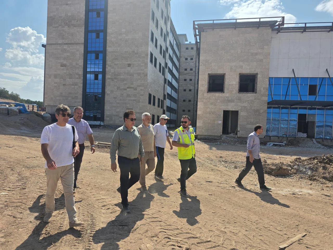 Sivas'ta Yeni Hastane Şantiyesinde Dikkat Çeken Gelişmeler