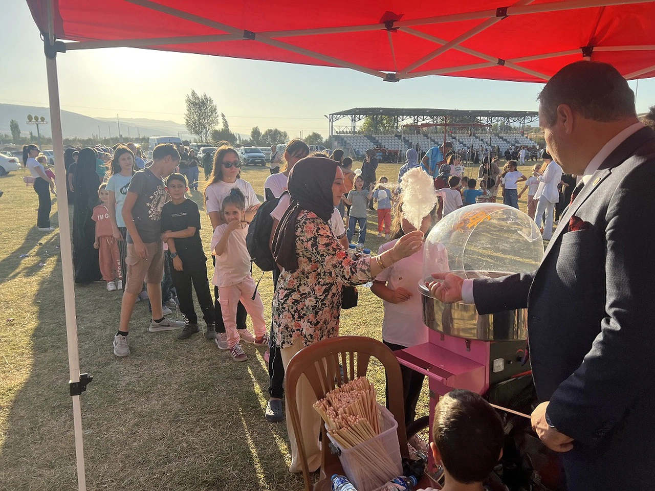 Akıncılar'da yaz Kur'an kursları çocuk şenliği düzenlendi