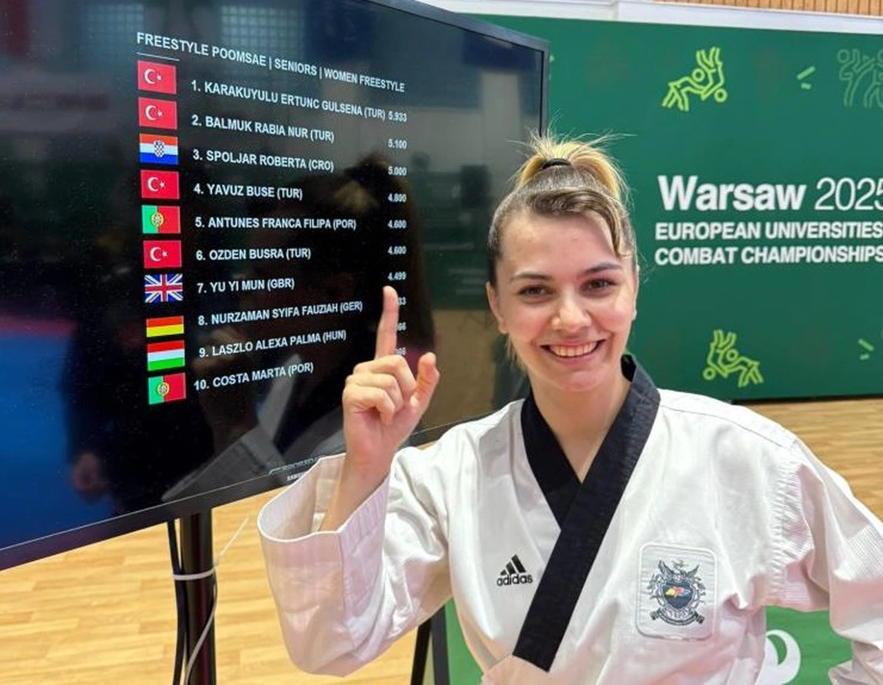 Gülsena Karakuyulu 7. kez Avrupa şampiyonu oldu