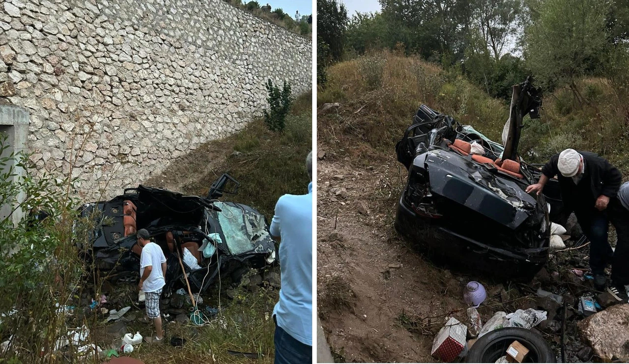 Metrelerce yükseklikten düştü: 2 ölü!..