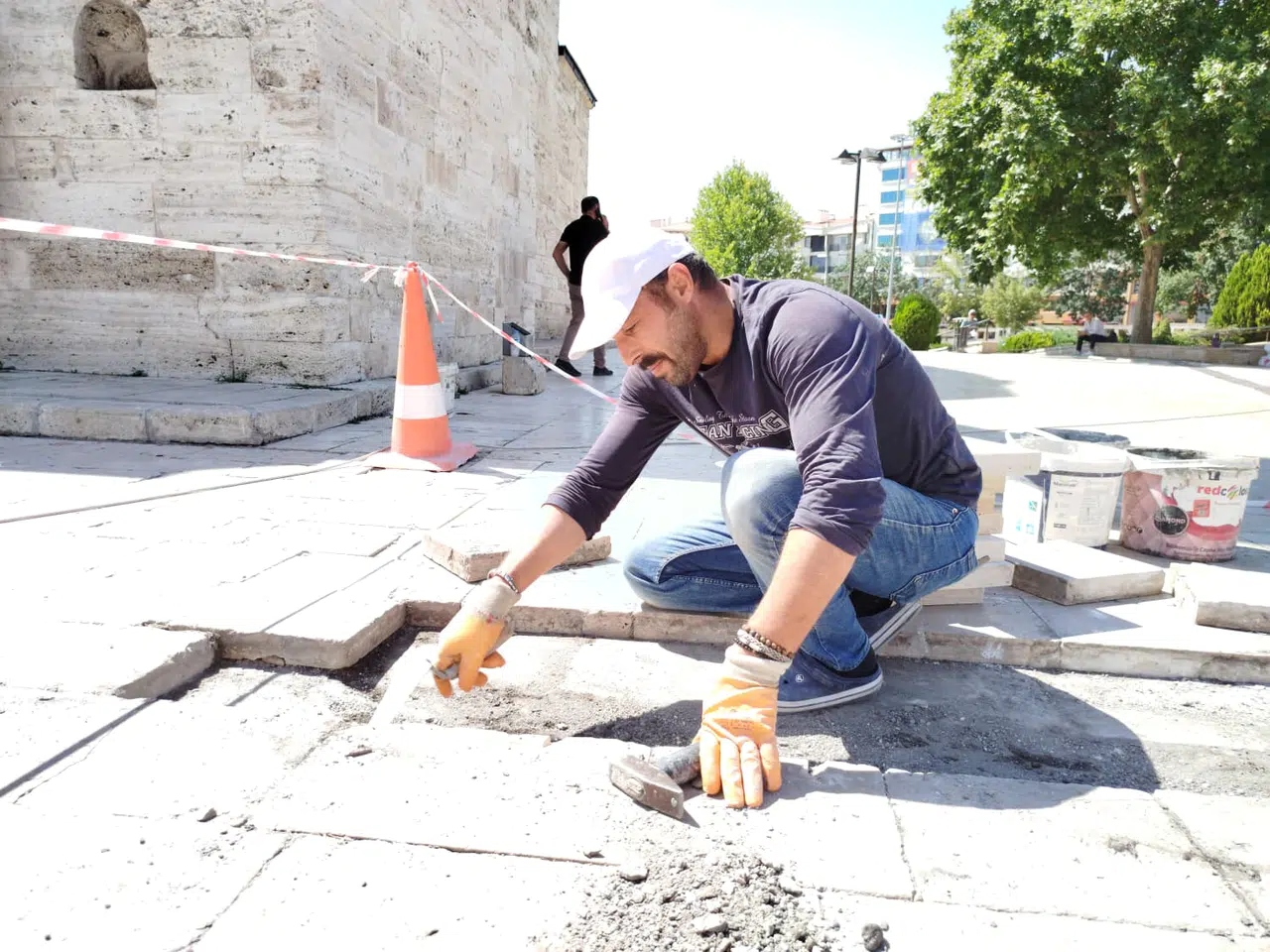 Kale Camii Çevresi Yenileniyor: Sivas’ta Çalışmalar Sürüyor
