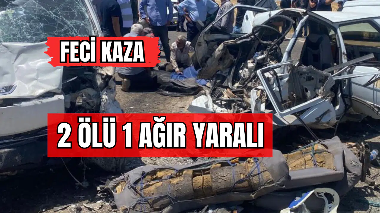 Feci Kaza 2 Ölü 1 Ağır Yaralı