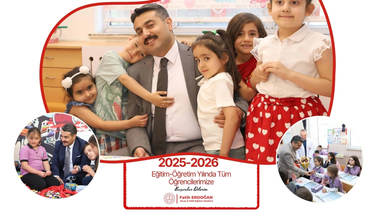 Sivas Milli Eğitim Müdürü'nden özellikle velilere mesajı var