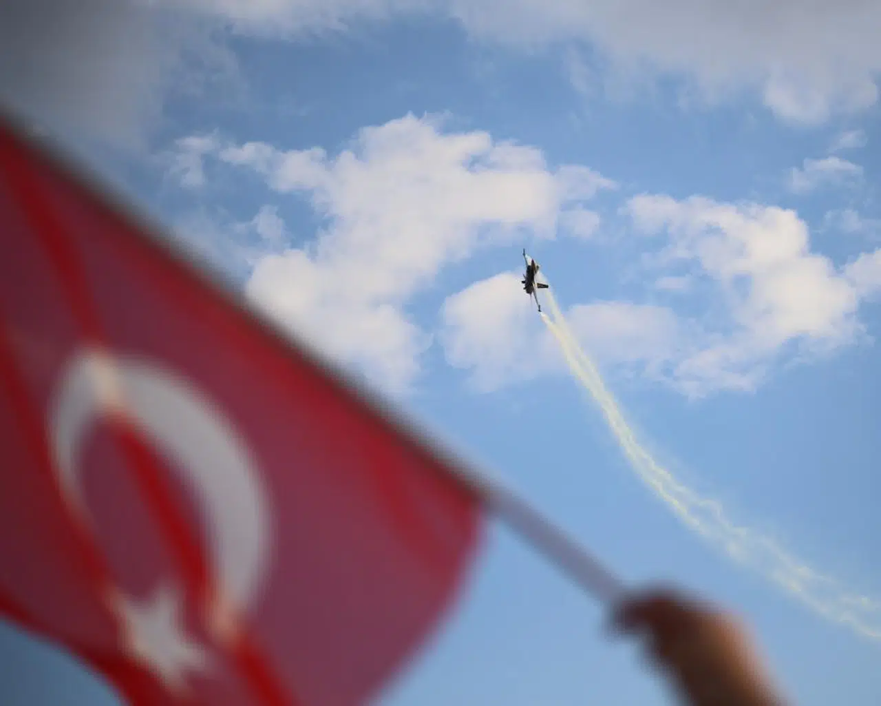 Sivas'ta Solotürk gösterisi nefes kesti...