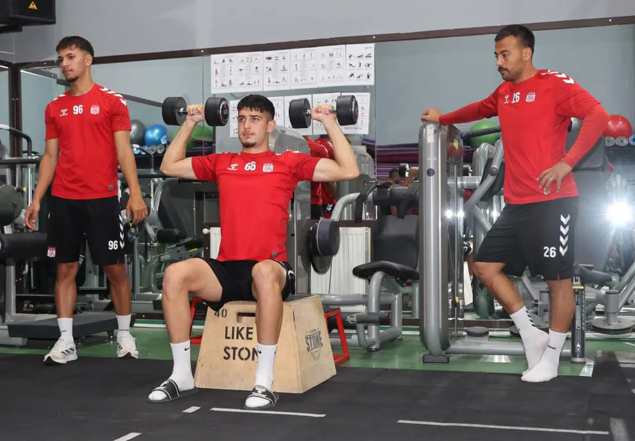 Sivasspor fitnesste kondisyon topladı