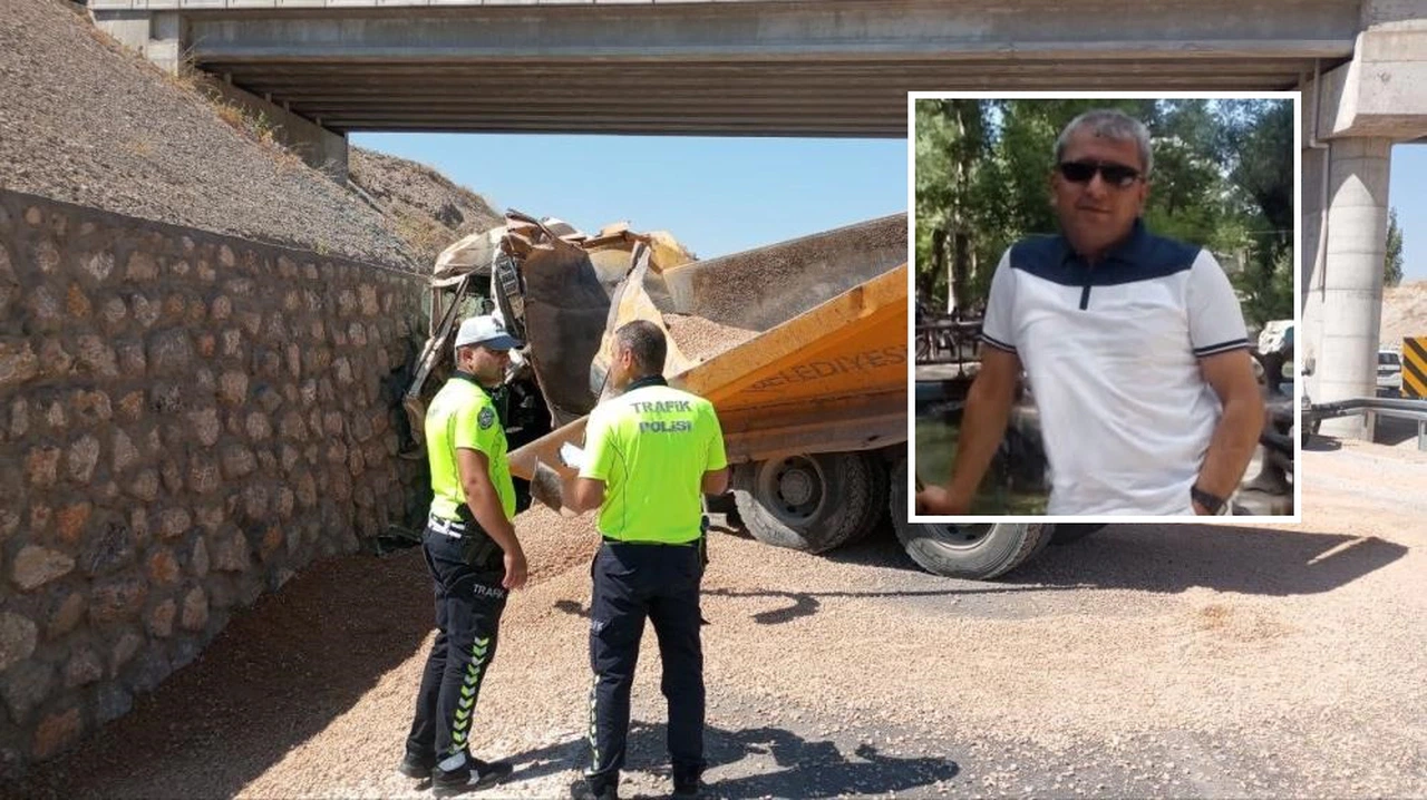 İstinat duvarına çarparak can verdi...