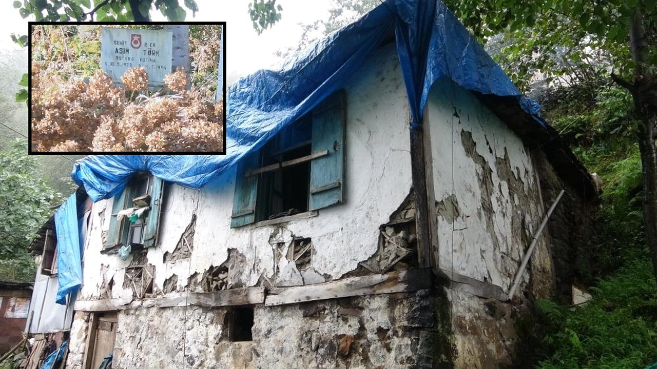 Şehit oğlu için bu evden ayrılamıyor!...