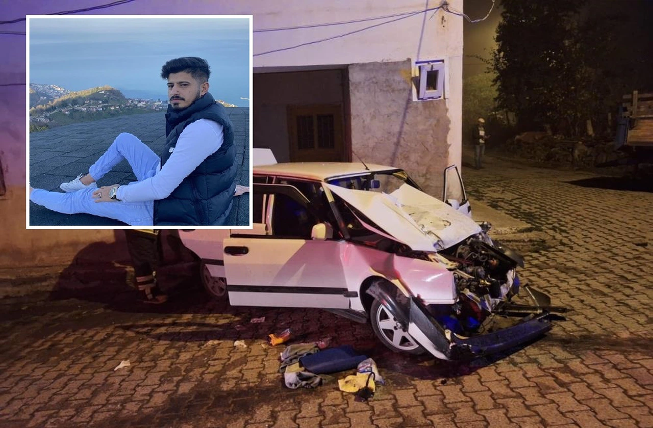 Römorka çarptı, arabası mezarı oldu!