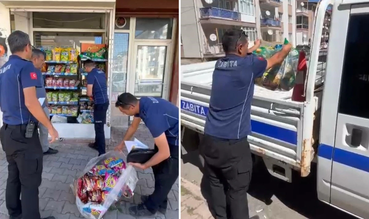 Sivas Zabıtası'ndan sıkı gıda kontrolü...