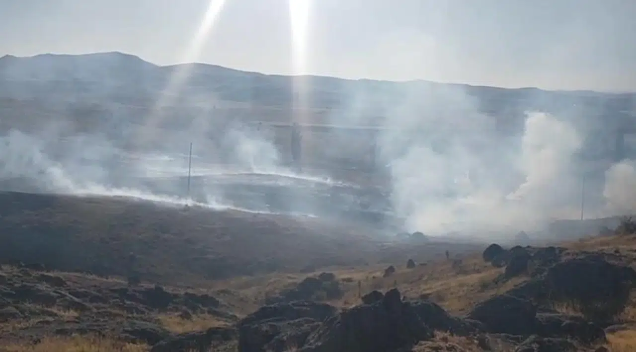 Sivas'ta kısa sürede büyüdü: Ekipler seferber oldu