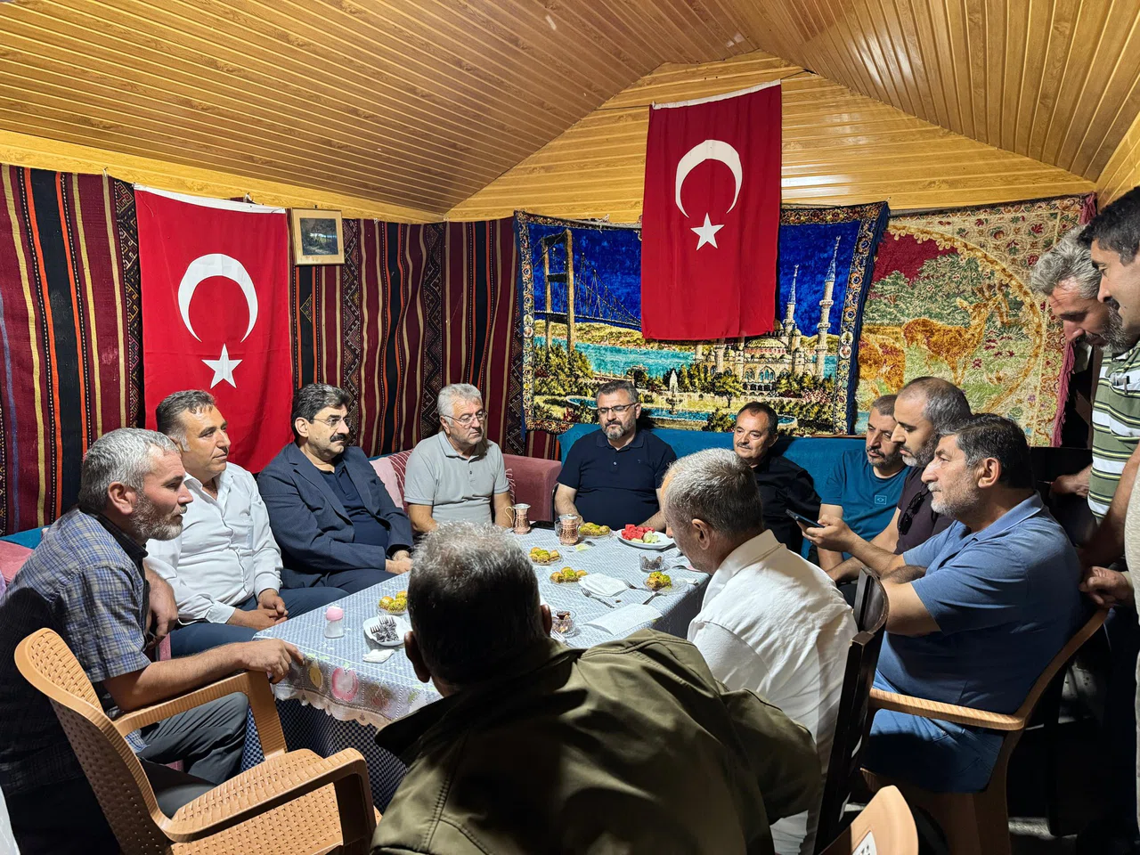 Hakan Aksu Sivas’ın farklı köylerinde temaslarda bulundu