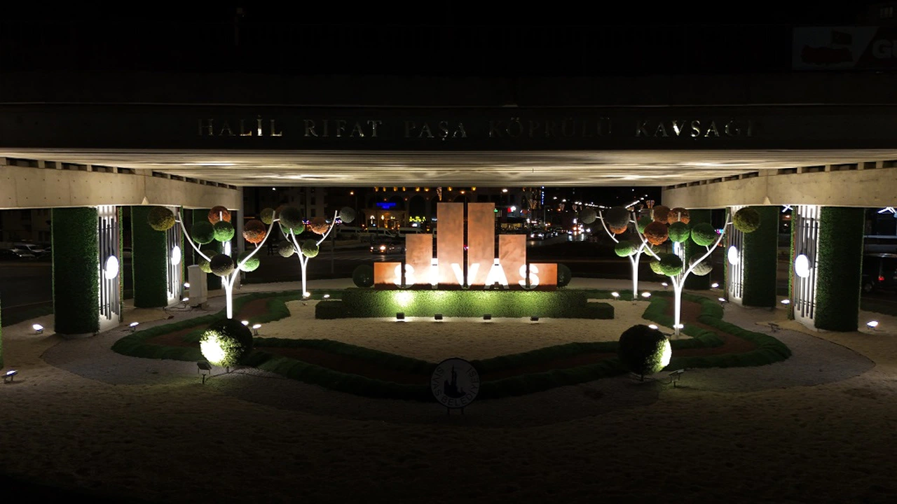 Sivas’ta kuru peyzaj uygulamasıyla modern ve estetik dokunuş