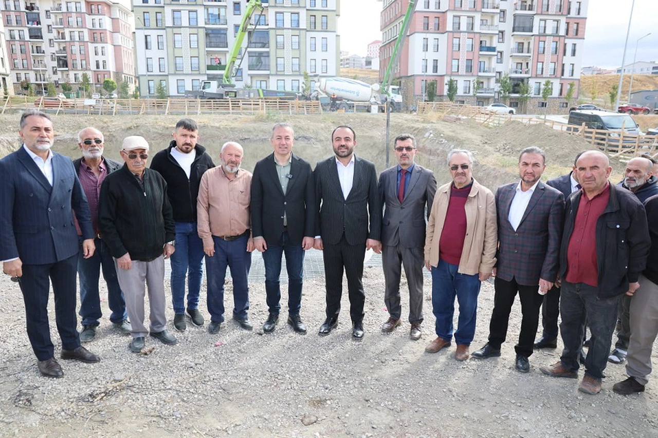 Sivas'ta o mahalleye cami yapılıyor