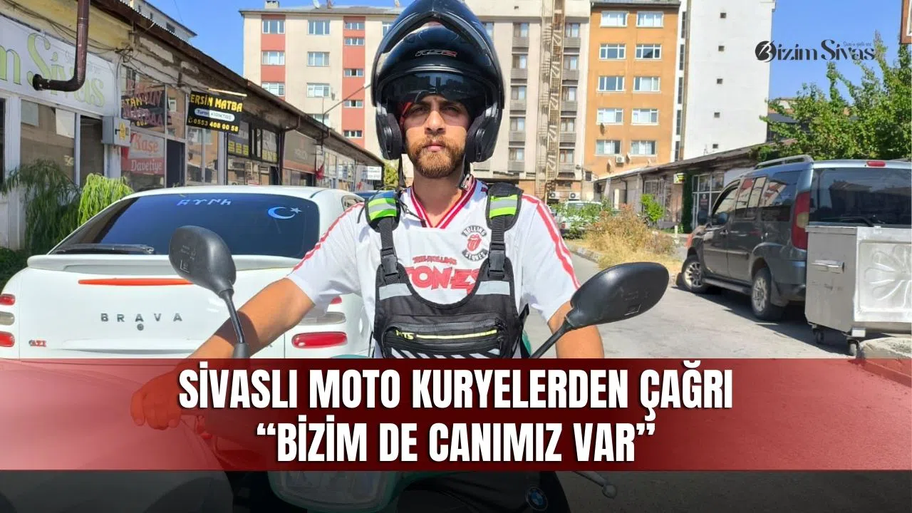 Sivaslı moto kuryelerden çağrı: Bizim de canımız var
