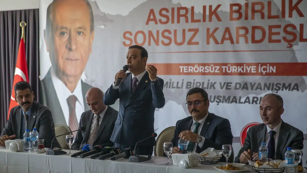 Sivas Vekili Özyürek Bolu'da dayanışma programında