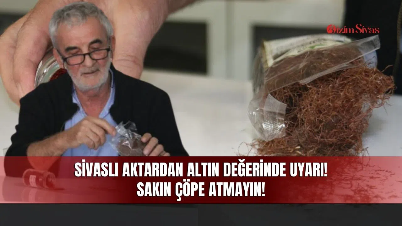 Sivaslı Aktardan Altın Değerinde Uyarı! Sakın Çöpe Atmayın!