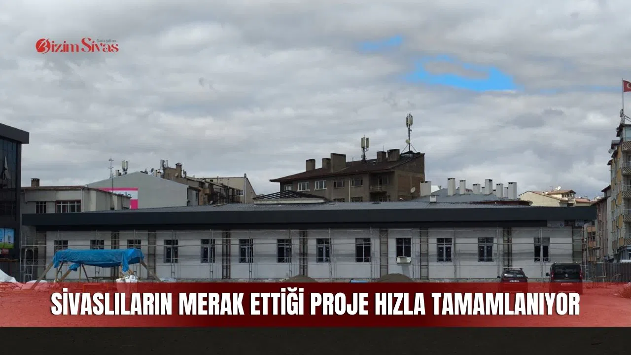 Sivaslıların merak ettiği proje hızla tamamlanıyor