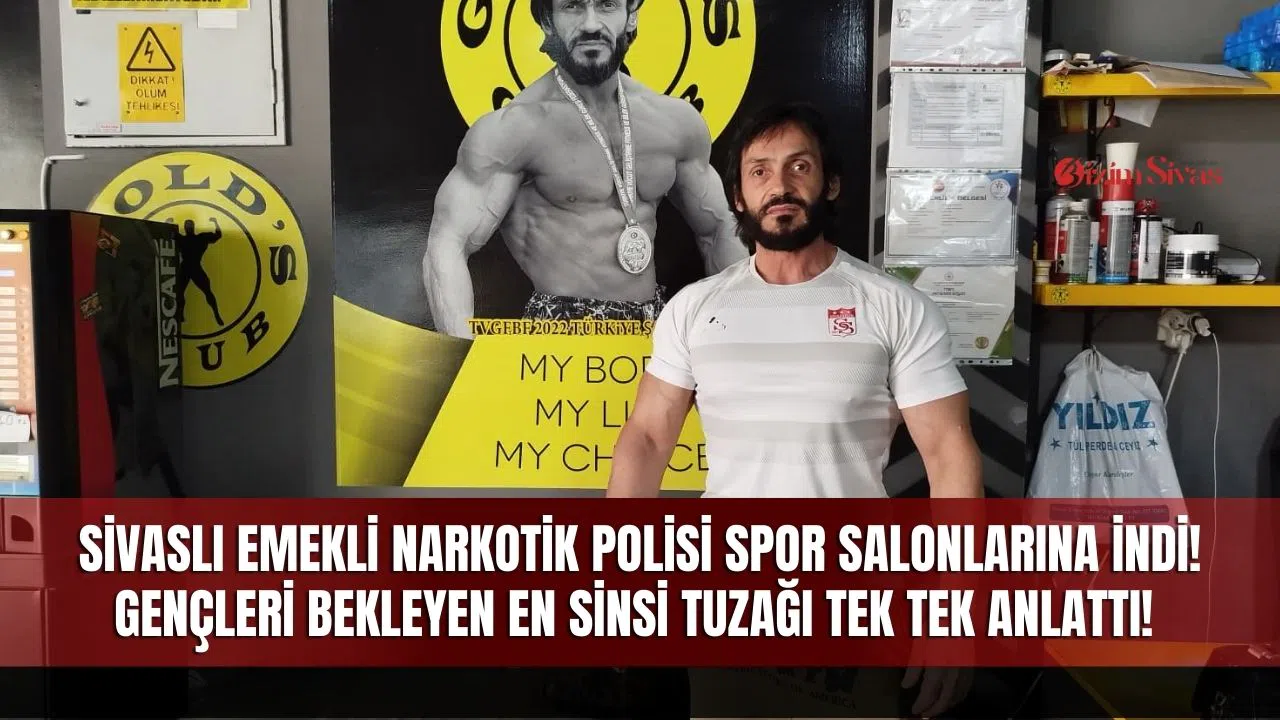 Sivaslı Emekli Narkotik Polisi Spor Salonlarına İndi!