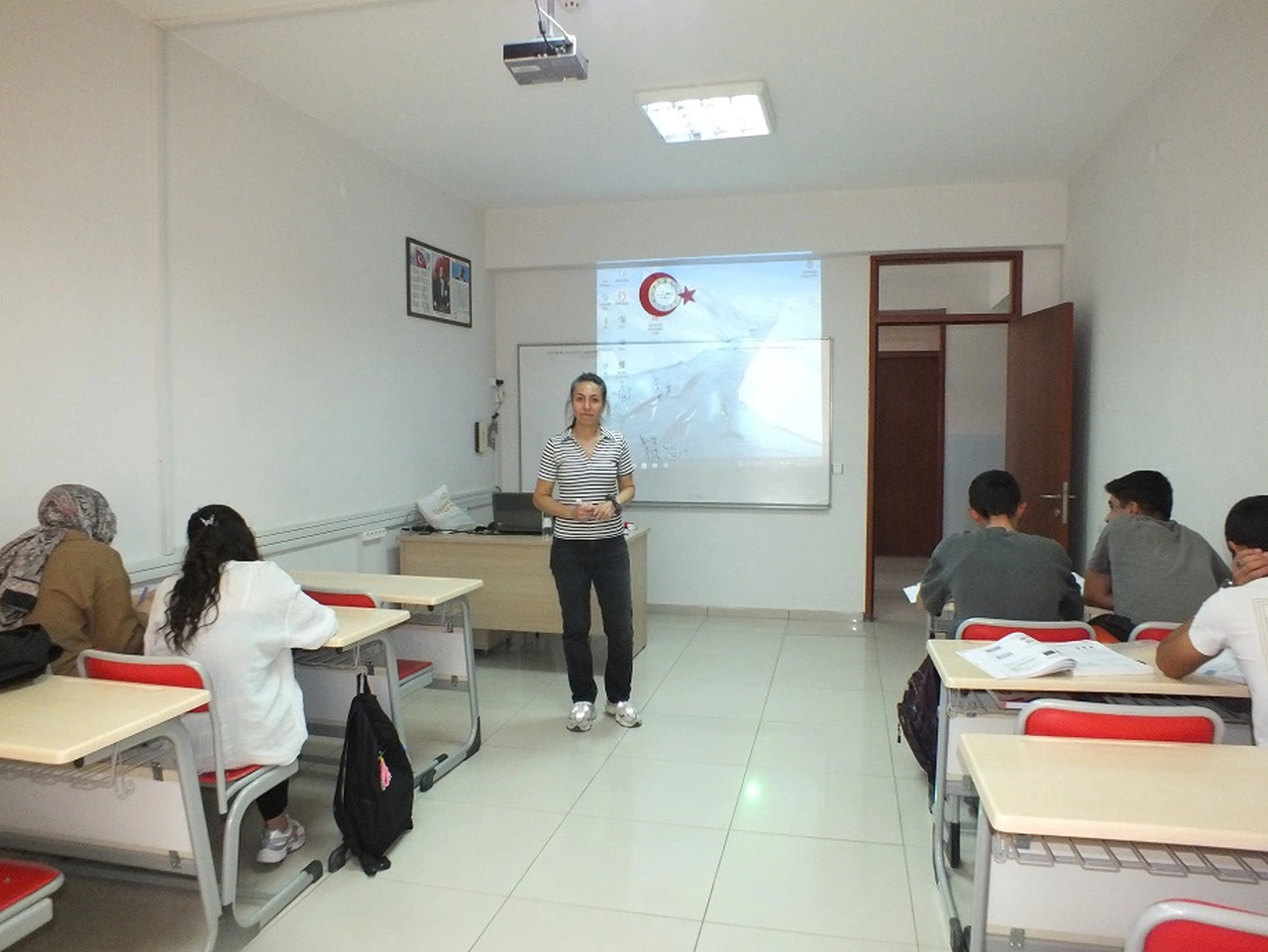 Ulaş'ta YKS için geri sayım başladı: Öğrencilere moral oldu