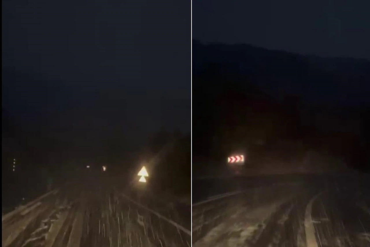 Sivas'ta kış kapıya dayandı: Geminbeli'ye kar düştü!..