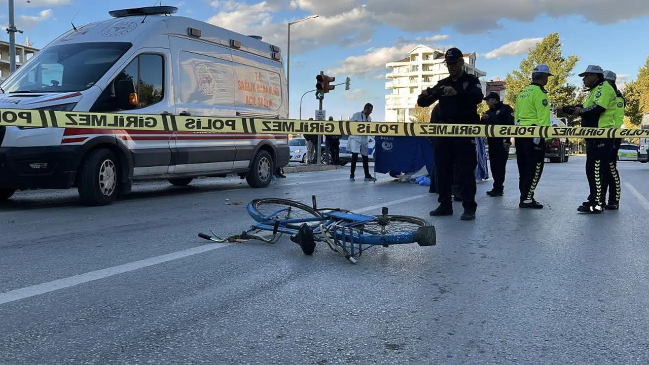 Bisikletiyle Çıktığı Yolda Ecel Onu Yakaladı