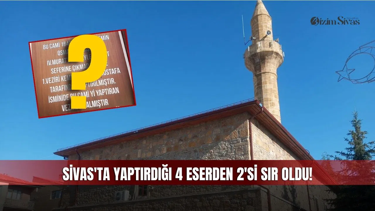 Sivas'ta Yaptırdığı 4 Eserden 2'si Sır Oldu!