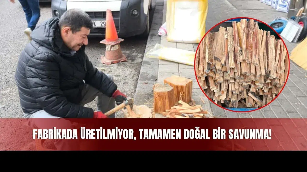 Fabrikada Üretilmiyor, Tamamen Doğal Bir Savunma!