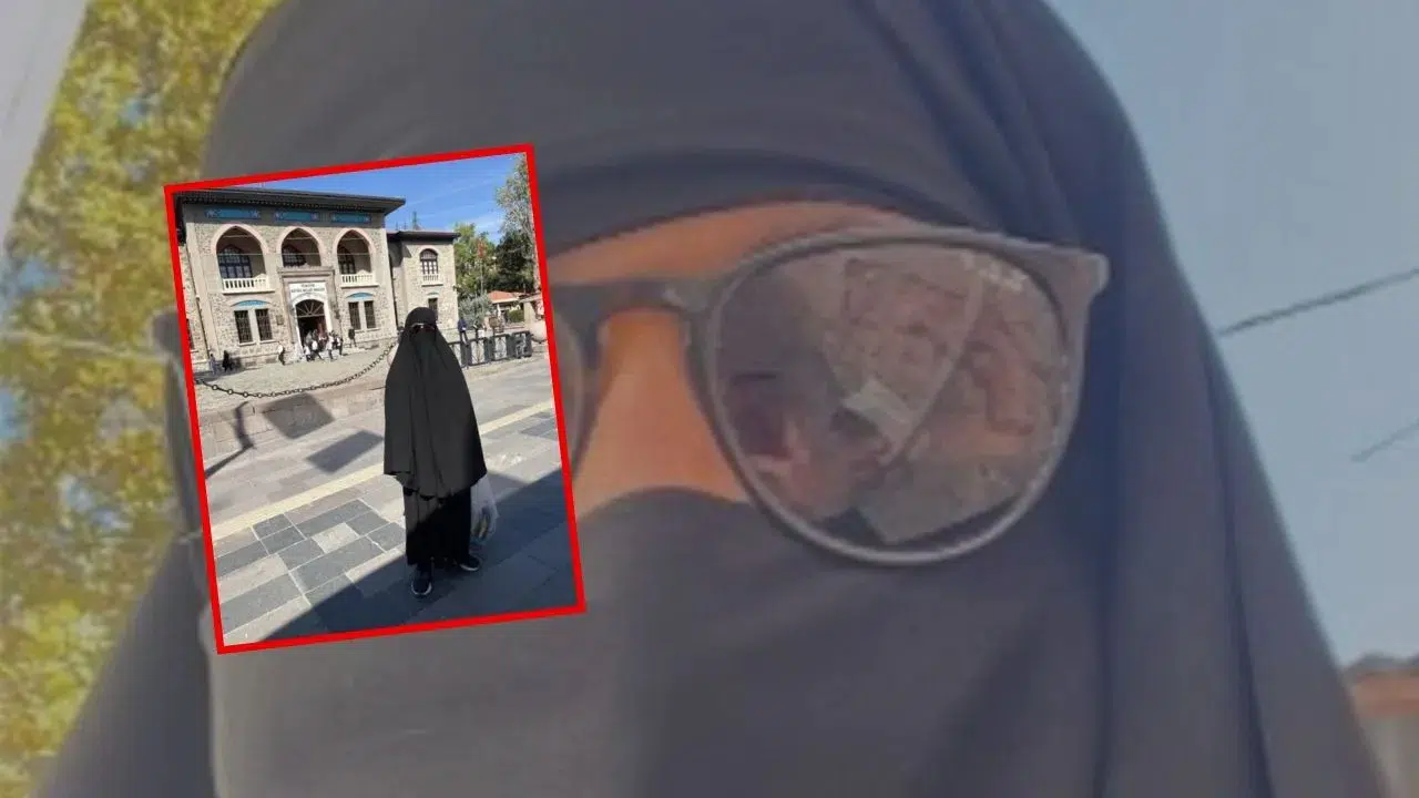 Başkent'i Karıştıran Çarşaflı Şahsın Sırrı Çözüldü! Bakın Ne Çıktı!