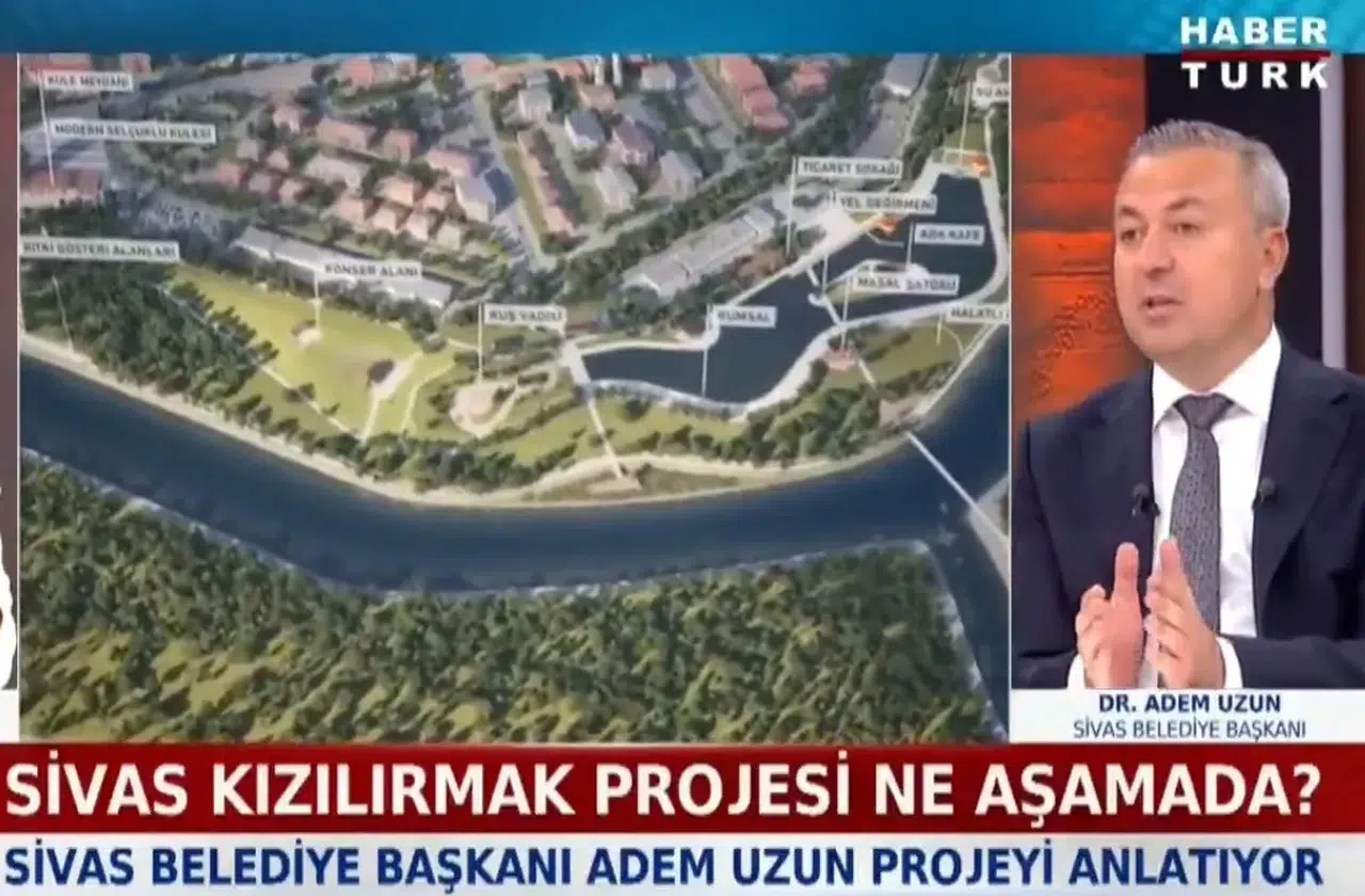 Sivas'ın 40 yıllık hayalini Başkan Uzun canlı yayında anlattı