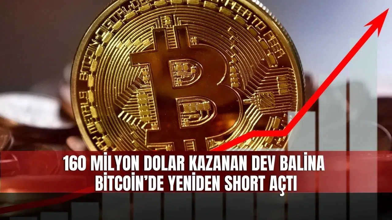 160 Milyon Dolar Kazanan Dev Balina Bitcoin’de Yeniden Short Açtı
