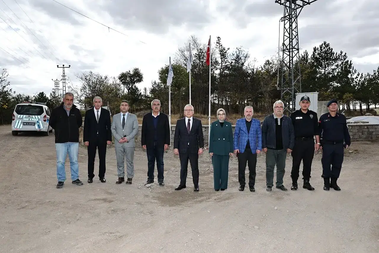 Sivas’ın geleceğine su taşıyan projeye Vali'den ziyaret