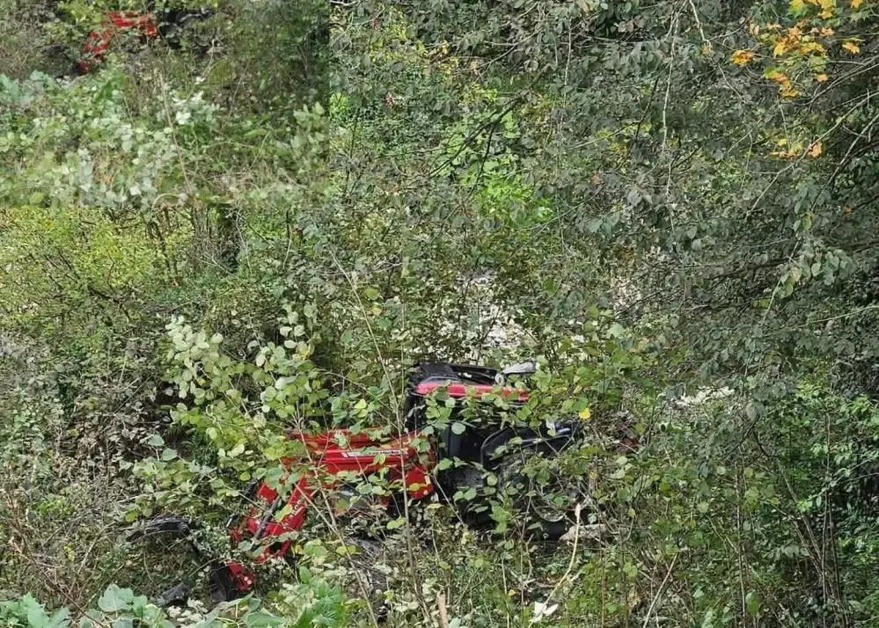 Orman Yolunda Başlayan Yolculuk Faciayla Bitti! Traktör 300 Metre Yuvarlandı