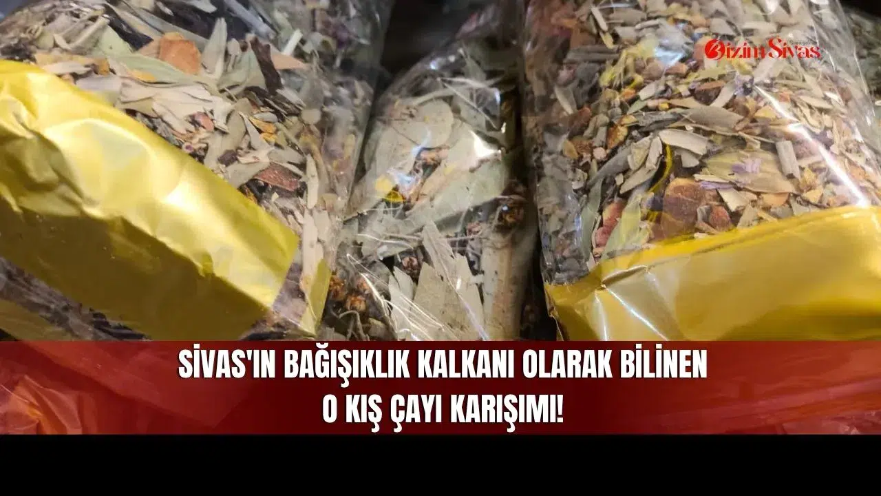 Sivas'ın Bağışıklık Kalkanı Olarak Bilinen O Kış Çayı Karışımı!