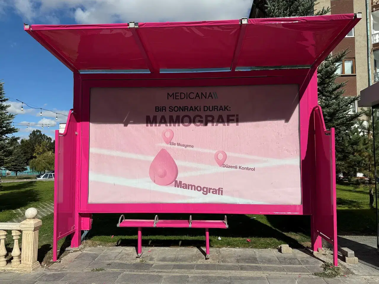 Sivas’ta pembe duraklarda hayat kurtaran mesaj var