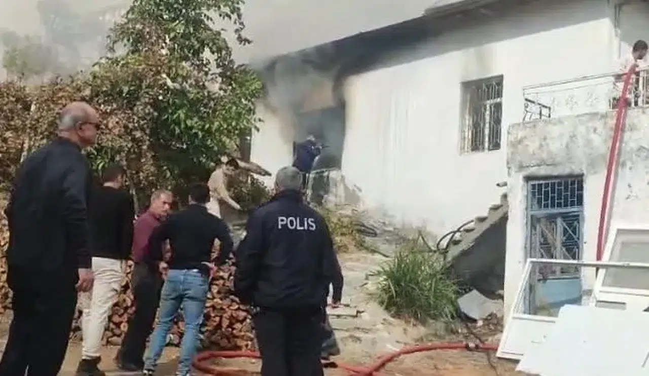 Sessiz mahallede bir anda dumanlar yükseldi