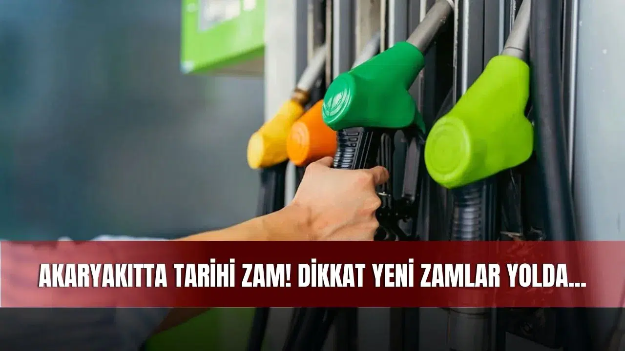 Akaryakıtta Tarihi Zam! Gece Yarısı Tabelalar Değişti. Yeni Zamlar Yolda...