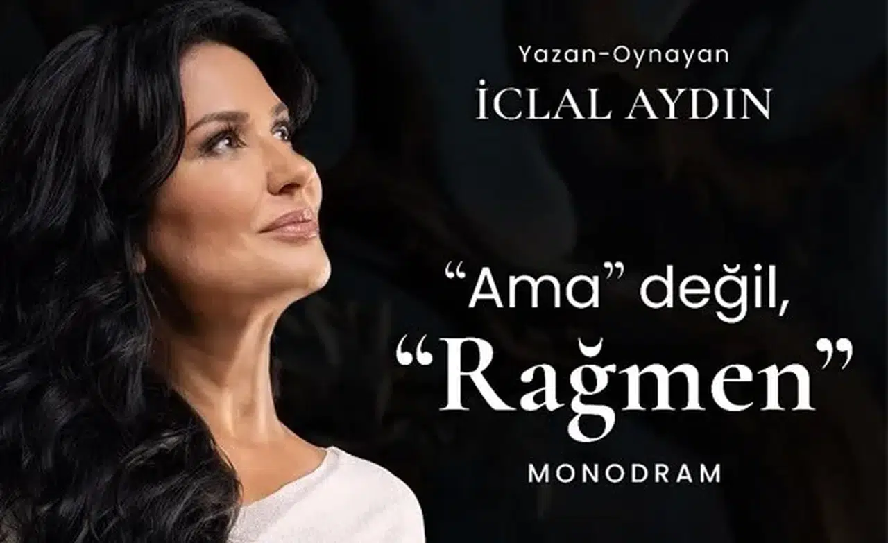 Sivas'ta İclal Aydın’dan tek kişilik tiyatro sürprizi