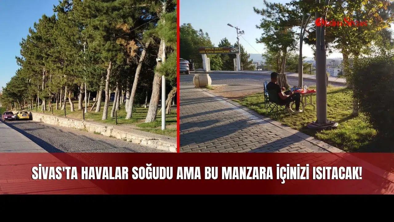 Sivas'ta Havalar Soğudu Ama Bu Manzara İçinizi Isıtacak!