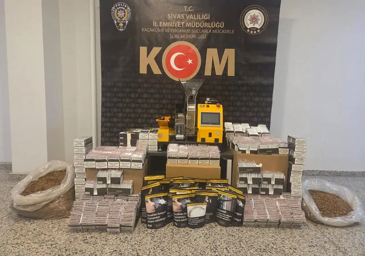 Sivas’ta kaçakçılığa darbe: Operasyon rakamları şaşırtıyor