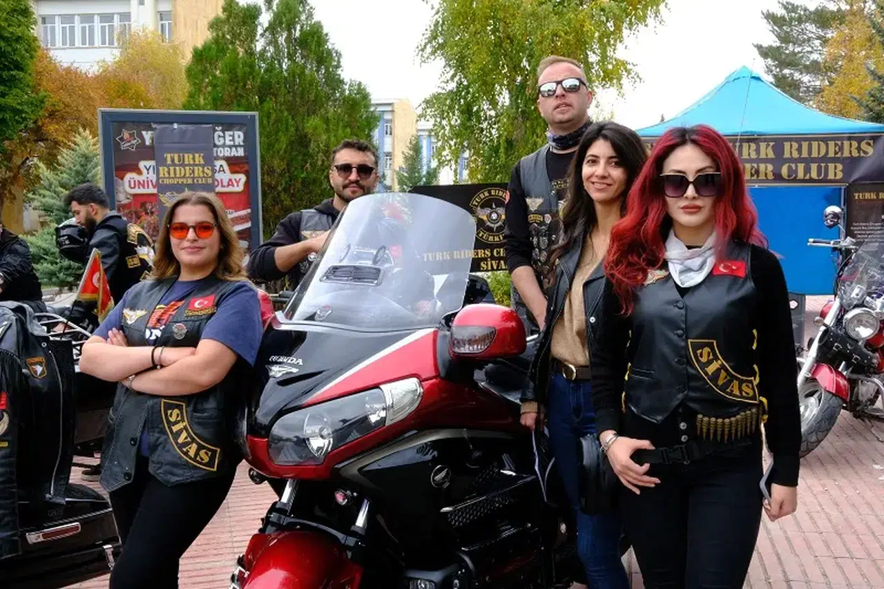 Sivas Cumhuriyet Üniversitesi'nde motosiklet konuşuldu