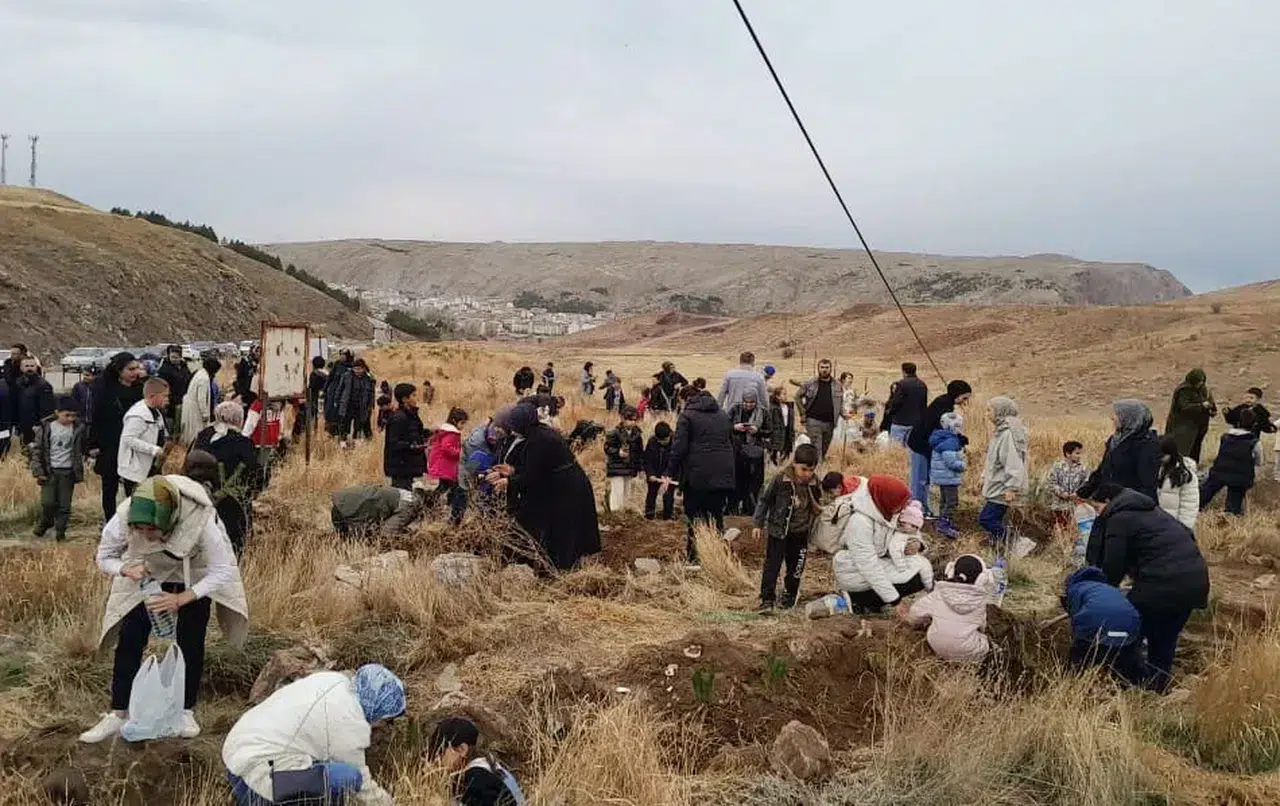 Sivas Zara’da Gazi İlkokulu’ndan doğaya anlamlı dokunuş