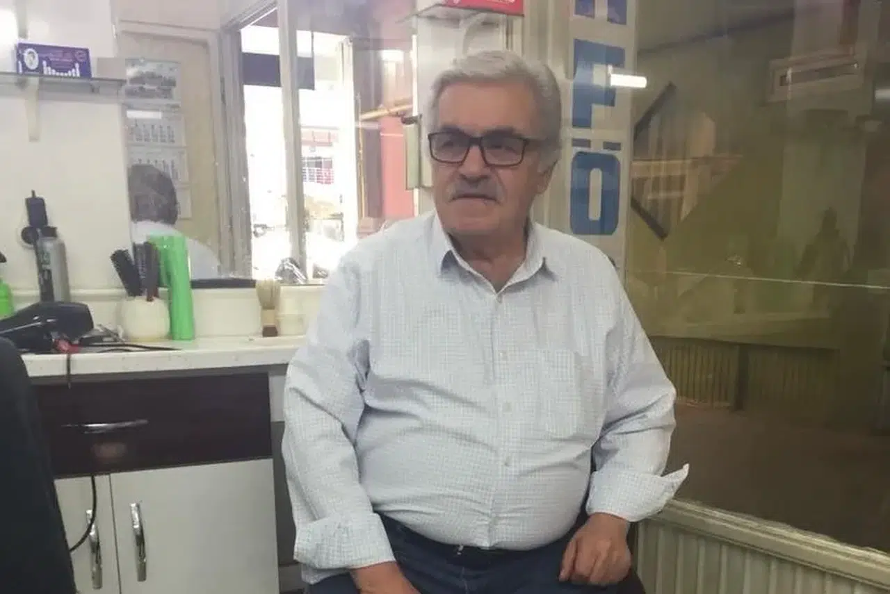 Sivas eşrafından 70 yaşındaki Berber Ünal Hafızoğlu vefat etti