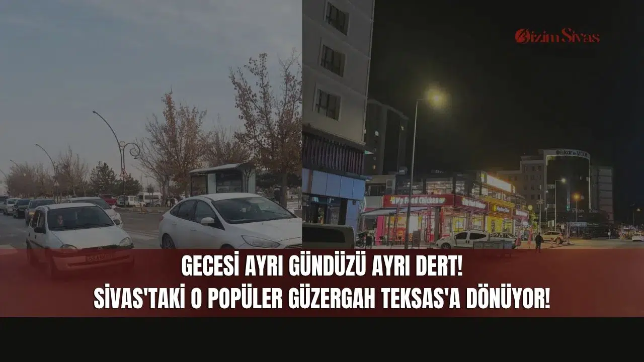 Gecesi Ayrı Gündüzü Ayrı Dert! Sivas'taki O Popüler Güzergah Teksas'a Dönüyor!