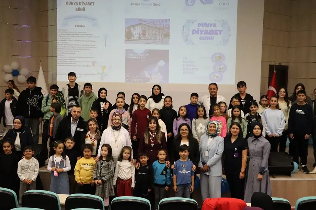 Sivas’ta diyabetli çocuklara moral ve farkındalık buluşması