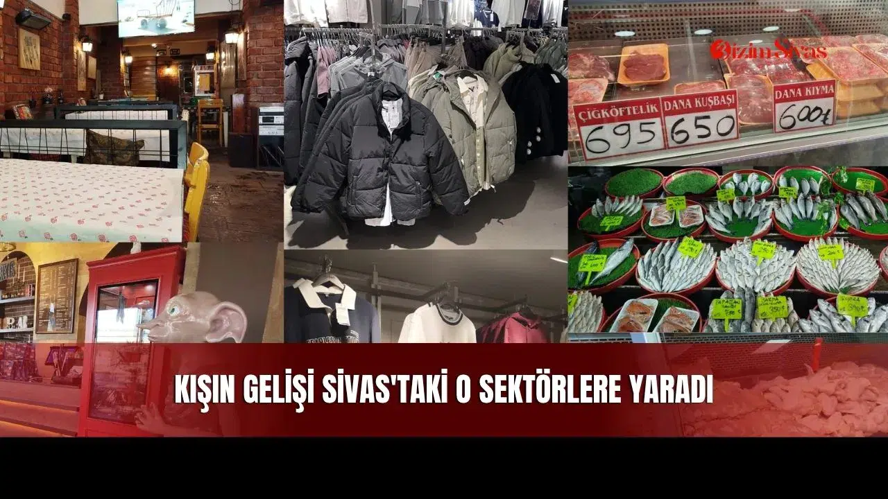 Kışın Gelişi Sivas'taki O Sektörlere Yaradı