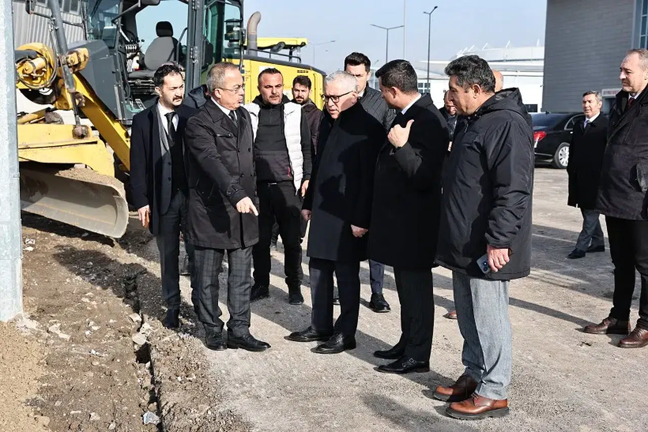 Sivas'ta Spor Vadisi’nde çalışmalara Vali ziyareti