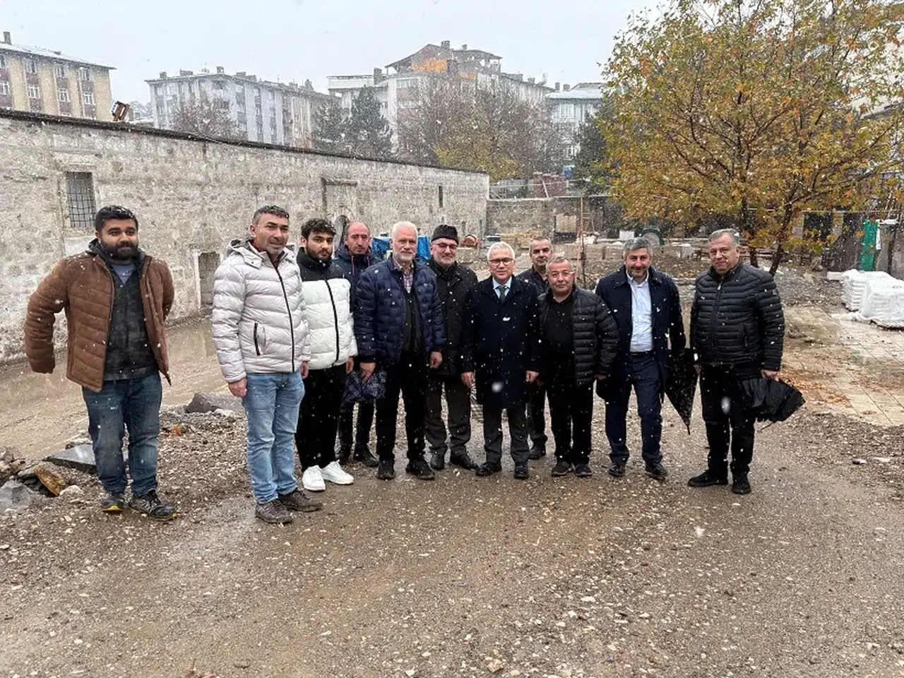 Sivas Valisi Şimşek’ten Ulu Cami restorasyonuna inceleme