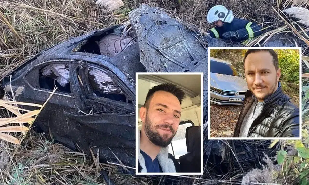 Araç sazlığa uçtu: 2 ölü, 1 yaralı!