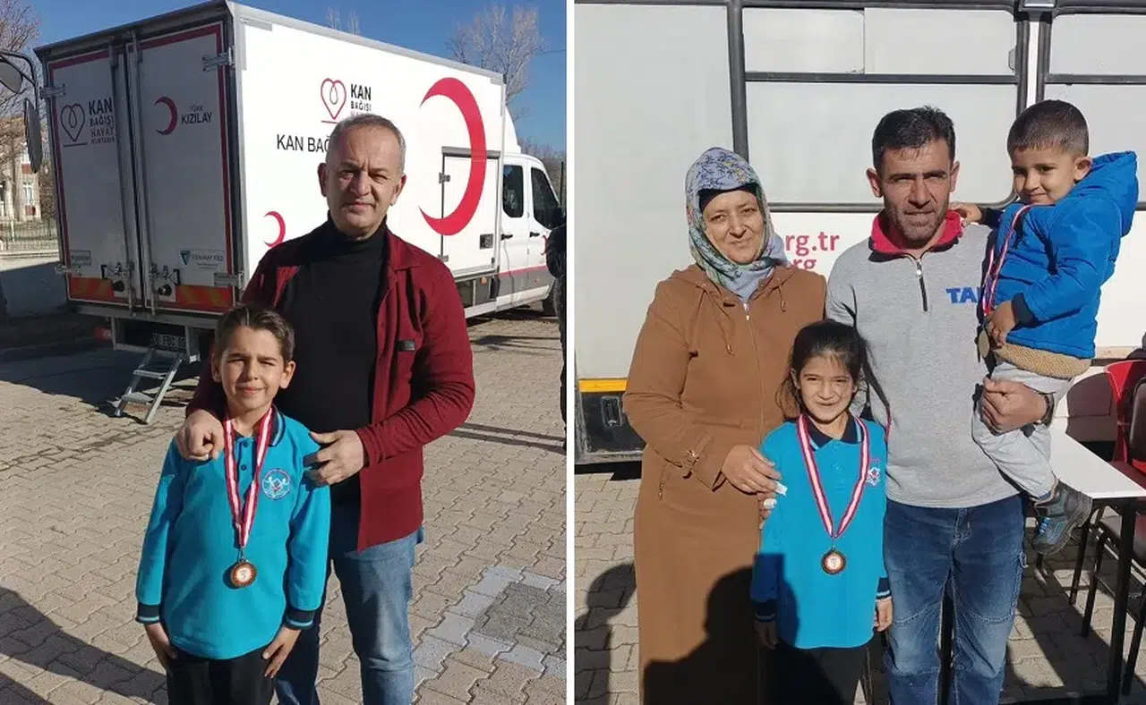 Sivas'ta miniklerin kan bağışı hassasiyeti velileri çekti