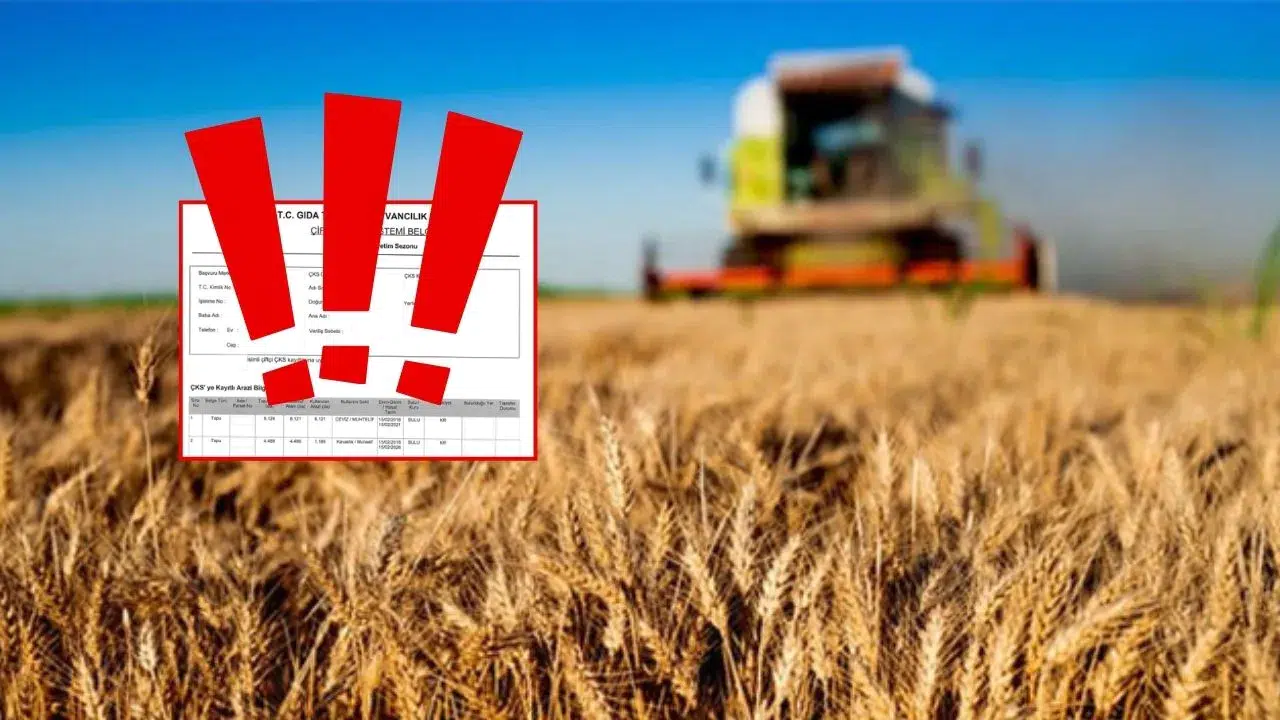 Sivaslı Çiftçiler Dikkat! ÇKS Başvurusu İçin Geri Sayım!